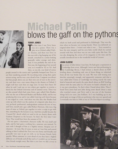 The Pythons: PYTHONS AUTOBIOGRAPHY BY THE PYTHONS; GRAHAM CHAPMAN...ET AL. (Undetermined language, 2003, ORION)