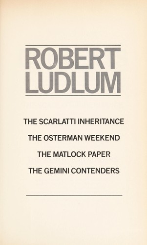 Robert Ludlum: The Scarlatti inheritance (1987, Octopus Books)