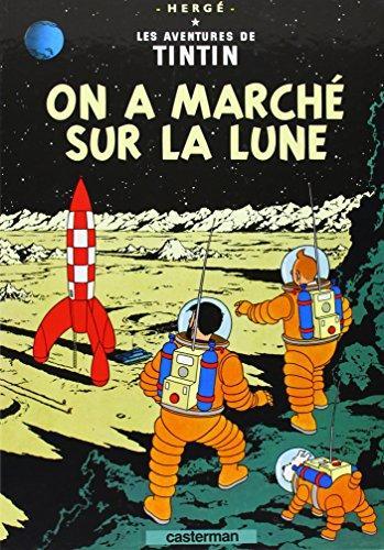 Hergé: On a marche sur la Lune (French language, 1954)