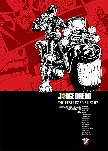 Judge Dredd The Restricted Files 02 2000AD Annuals & Special  Year 2107-2111 (Paperback, 2010, 2000 AD Graphic Novels, Rebellion)