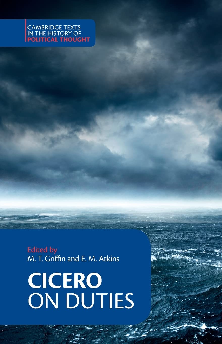 Cicero, M. T. Griffin, E. M. Atkins: On Duties (Paperback, 2019, Cambridge University Press)