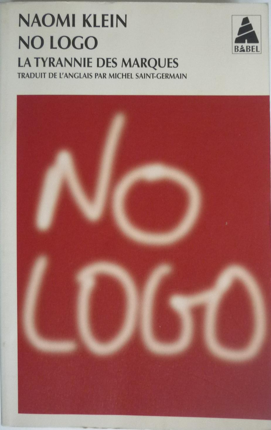 Naomi Klein: No logo (French language, 2002)