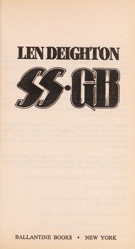 SS-GB (Paperback, 1984, Ballantine Books)