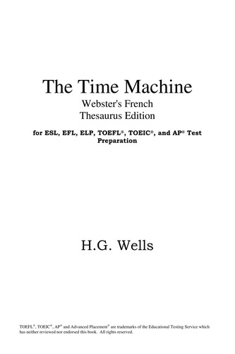 H. G. Wells: The time machine (EBook, 2005, ICON Classics)